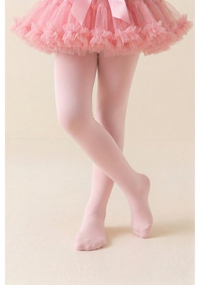 Le Mabelle Pembe Kız Çocuk Koton Külotlu Çorap Pembe