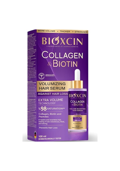 Collagen & Biotin Saç Serumu 100 Ml Saç Dökülmesine Karşı, Hacimlendirici, Hidrolize Kola