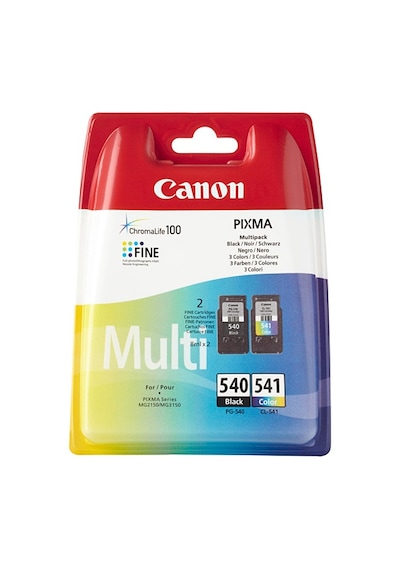 Canon Pg 540 Cl 541 Renkli Siyah 2'Li Set Kartuş
