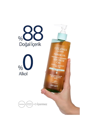 Nordic Oil Duş Yağı Tüm Cilt Tipleri İçin Besleyici Diğer