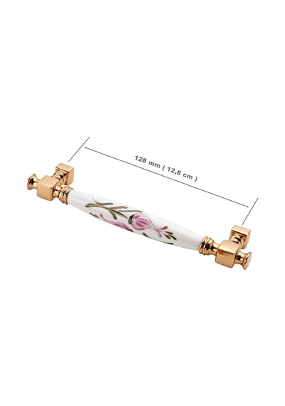 Doğanlar Z310 Porselen 025 Desen 128 Mm Mobilya Kulp Albrifin