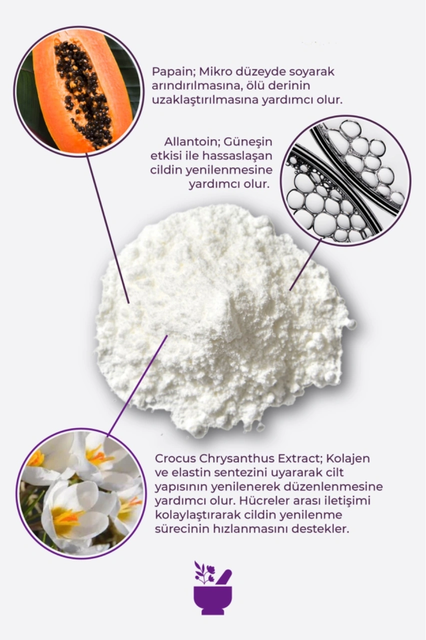 Cosmed Arındırıcı ve Aydınlatıcı Toz Temizleyici - Enzyme Peeling Powder - 19 gr