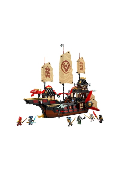 LEGO® NINJAGO® Tapınak Ödülü 71848 - 14 Yaş ve Üzeri için Cole Dahil 6 Minifigür İçeren Yaratıcı Oyuncak Yapım Seti (2387 Parça)
