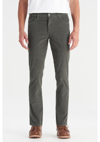 Wrangler Erkek Texas Slim Kadife Pantolon Green Diğer