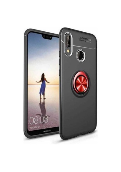 Huawei Honor 10 Lite Kilif Yüzüklü Tam Korumali Silikon Kapak 418755907 Huawei Honor 10 Lite Kilif Yüzüklü Tam Korumali Silikon Kapak 418755907