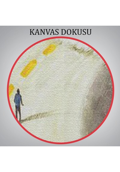 Kendi Yolunu Çiz Duvar Tablosu-6071 70 X 100