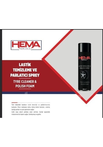 Lastik Temizleme Ve Parlatıcı Sprey 1 Adet