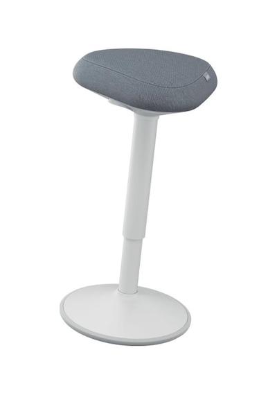 Leitz Ergo Active A Konforlu Oturaklı Sit Standing Açık Gri Tabure - Kod:65450085 Gri - Gümüş