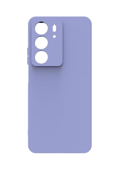 Realme C75 4g Kılıf Kamera Korumalı Silikon Rubber Arka Kapak Lila