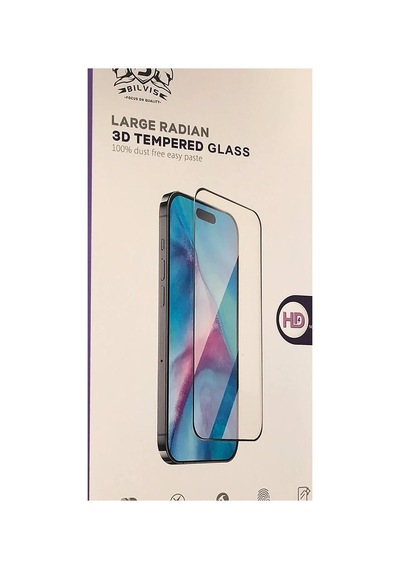 Apple Uyumlu iPhone 14 Pro Max Bilvis 3d Cam Ekran Koruyucu Evimdeyokyok
