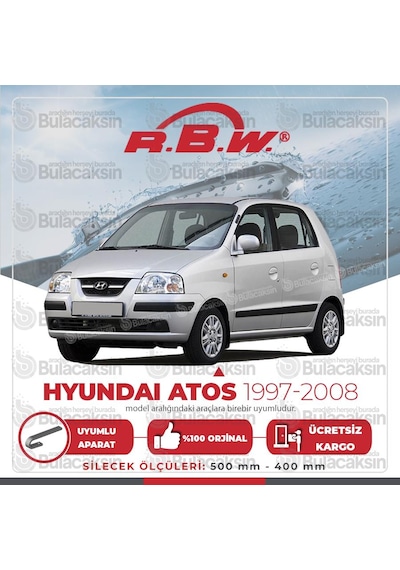 Hyundai Atos Muz Silecek Takımı (1997-2008) RBW