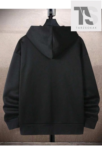 Adrift 23 New York Sweatshirt Fermuarlı Hırka Siyah