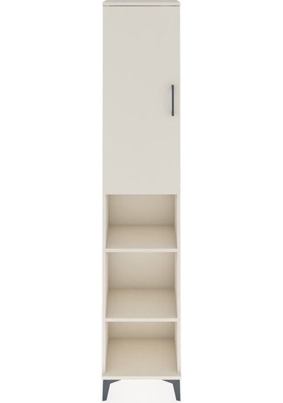 Arges Dolap 4 Raflı Tek Kapaklı Tek Askılı 44x30x221 Aytaşı-a... Aytaşı