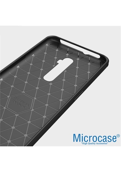 Microcase Oppo Reno 10X Zoom Brushed Carbon Kilif + Cam (Seç) 364769528