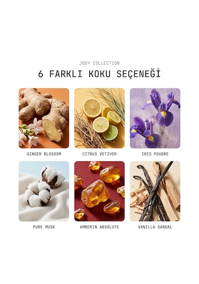 Vavana Jooy Araba Klima Kokusu 6'lı Set, 90 Gün Etkili Oto Kokusu Pure Musk