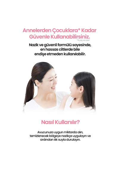 Krem Dokulu Nazik Kadın İntim Temizleme Köpüğü Atopalm Maternity Care Mild & Soothing Feminine Wash