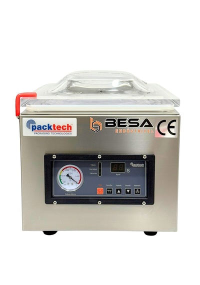 Besa 26 Cm Tek Çene Vakum Makinesi Çelik
