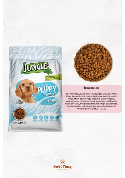 Yüksek Enerjili Yavru Köpek Maması 2.5 Kg + 6 Adet 100gr Somon Ezme Hediye
