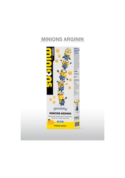 Goodday Minions Arginin Multivitamin Minarel Şurup 150 Ml 2 Adet