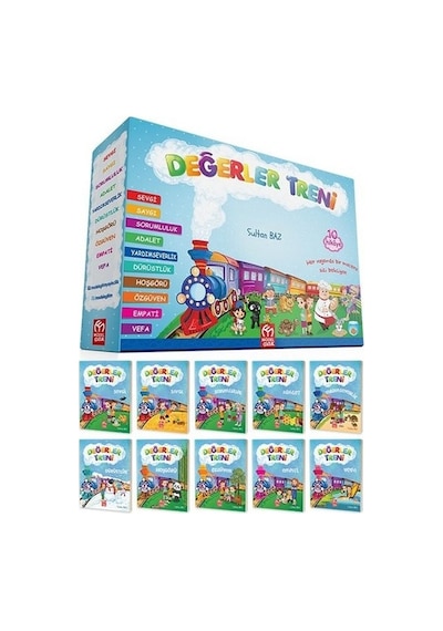 Değerler Treni 10 Kitap - Model Yayınları