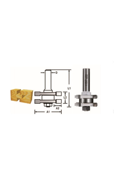 Makita Freze Bıçağı 8x30.1 Mm Maad-48913