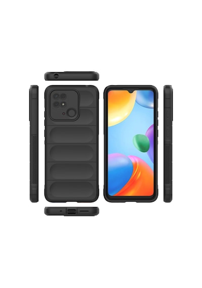 Xiaomi Redmi 10c Uyumlu Kılıf Optimum Silikon - Siyah