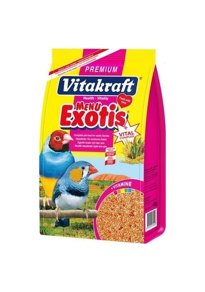 Menü Premium Exotis Finch Kuş Yemi 500 Gr