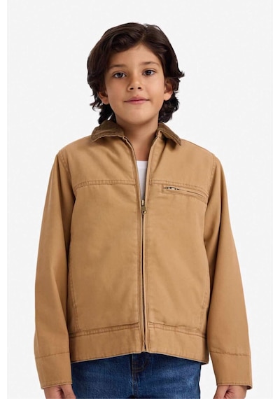 Defacto Polo Yaka Mont Erkek Çocuk F6705a826spbn584 Kahve-bn584