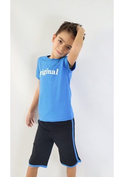 Erkek Çocuk Baskılı Basic Kaprili Takım 1-9 Yaş 001