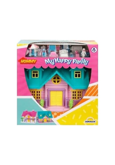 Ev Oyun Seti My Happy Family Villa 2 Figür 18 Parça 2a 50 x 22