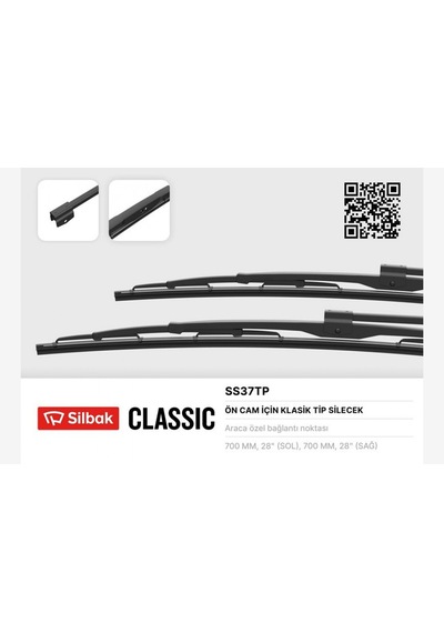 Silecek - 138 - Süpürgesi Vidalı 700mm Man Sl200 Süpürge 70cm O 6-bmc Levend - Edntrend - Xl-renault Magnum
