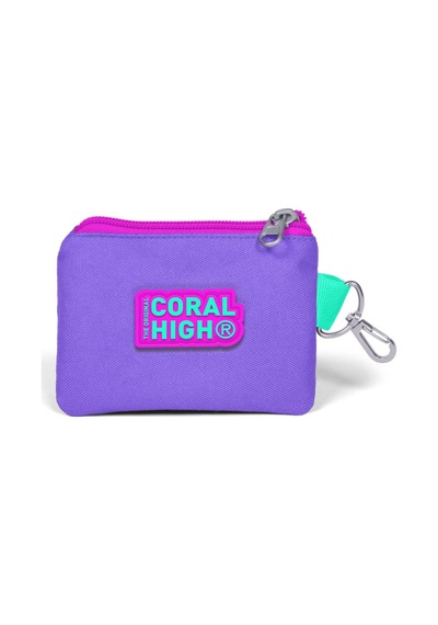 Coral High Mor Pembe Unicorn Ve Prenses Bozuk Para Çantası - Kız Çocuk