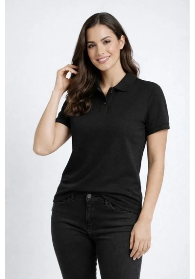 Vexor Pike Kumaş Düğmeli Yaka Regular Rahat Günlük Kısa Kol Tişört T-shirt - Siyah Vexor Pike Kumaş Düğmeli Yaka Regular Rahat Günlük Kısa Kol Tişört T-shirt - Siyah