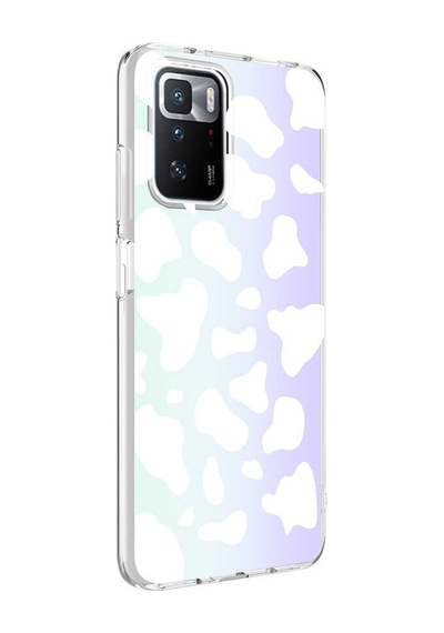 Xiaomi Redmi 10 Kılıf Zore M-Blue Desenli Kılıf