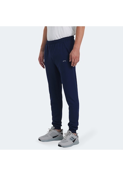 Slazenger RICHA Erkek Cepli Dar Paça Lacivert Eşofman Altı