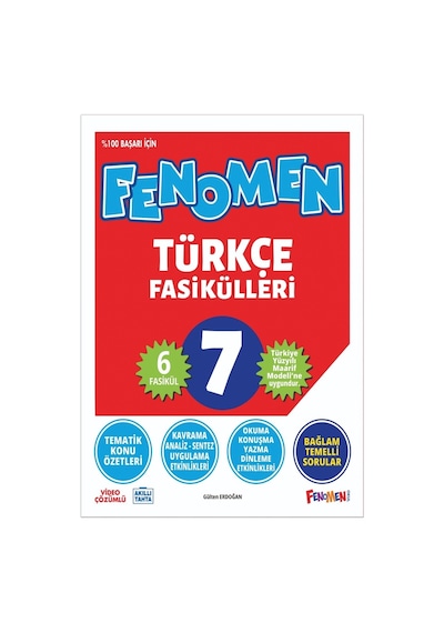 Fenomen Okul 2027 7. Sınıf Türkçe Fasikül Seti Maarif Model