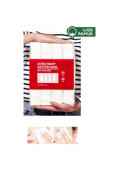 Missha Ultra Giant Cotton Pads Makyaj Temizleme Pedi 400'lü