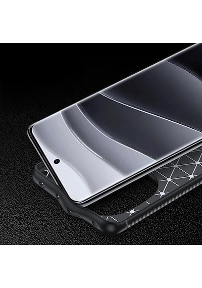 Mobilteam Xiaomi Redmi Note 14 Pro 5g Uyumlu Kılıf Negro Silikon Kapak-siyah Siyah