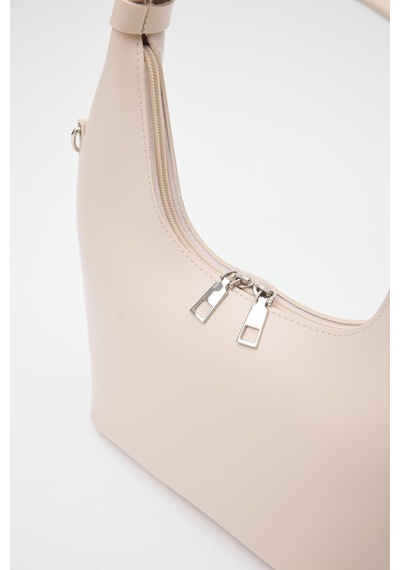 Shule Bags Docpe Bucket Çapraz Çanta Krem Krem