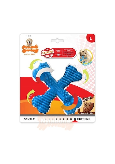 Nylabone 837718 Beef Biftek Aromalı Çiğneme Kemiği