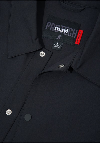 Mavi - Siyah Ceket 0110754-71379 Siyah