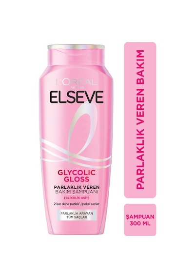 Elseve Glycolic Gloss Parlaklık Veren Saç Bakım Rutini Seti