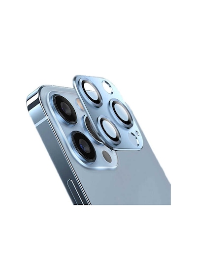 Apple Uyumlu iPhone 13 Pro Kamera Lens Koruyucu Çerçeveli Koruyucu Cl 03