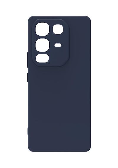 İnfinix Note 50 Pro 4g Kılıf Kamera Korumalı Silikon Rubber Arka Kapak Lacivert