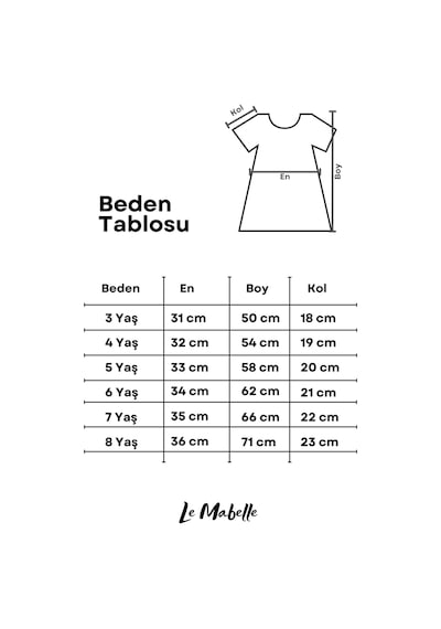 Le Mabelle Pudra Sivri Yakalı Çiçek Desenli Kız Çocuk Elbise - Megan Pudra