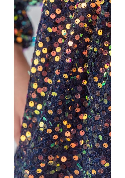 Likio Vintage Payet Kız Çocuk Abiye M00739 Lacivert