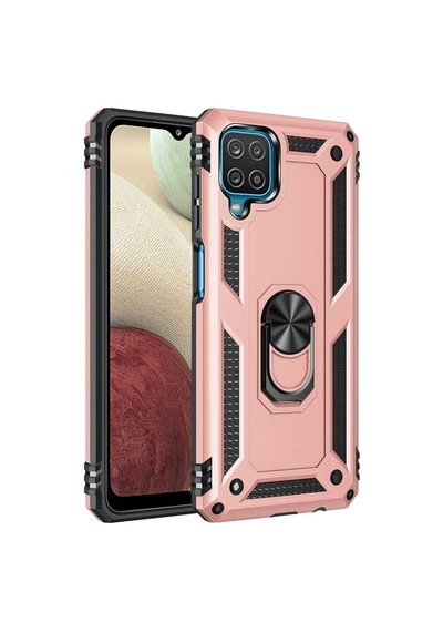 Galaxy A22 4g Kılıf Zore Vega Kapak Rose Gold