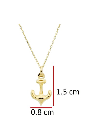 Altın Çapa Kolye Sarı