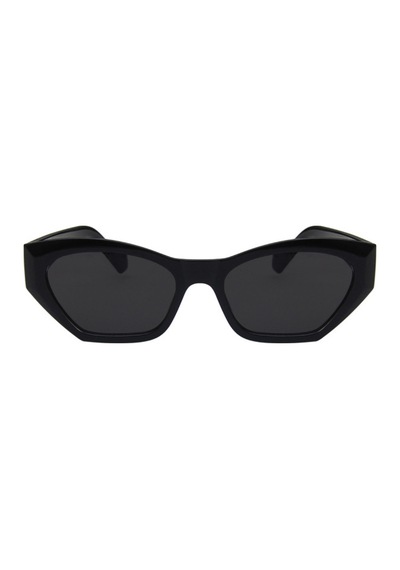Siyah İrregular Vintage&Retro Güneş Gözlüğü