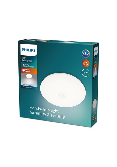 Philips Mauve Pir Sensörlü Plafonyer 16w 4000k Beyaz